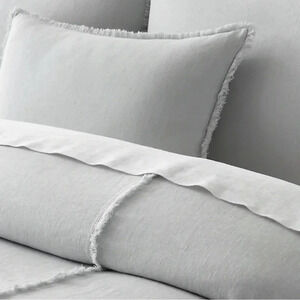 Restoration Hardware LINEN
FRAYED EDGE Sham - NWT- King Size